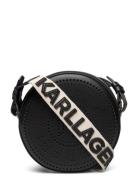 K/Circle Round Cb Perforated Black Karl Lagerfeld