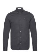 Slim Classic Poplin Shirt Black GANT