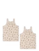 Esta Strap Top 2-Pack Beige That's Mine