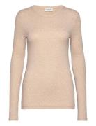 Bs Margrethe Regular Fit T-Shirt Beige Bruun & Stengade