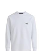 Tarn Long Sleeved Sweatshirt White White Belstaff