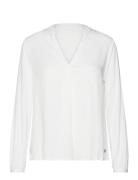 Cisna V- Neck Blouse White Tamaris Apparel