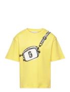 Short Sleeves Tee-Shirt Yellow Little Marc Jacobs