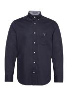 Reg Poplin O.shield Shirt Navy GANT