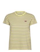 Perfect Tee Cool Stripe Powder Yellow LEVI´S Women