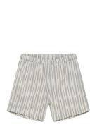 Shorts Woven Stripe W. Lining Patterned Huttelihut