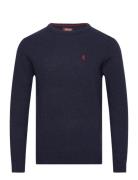 Mcs O-Neck Knit Georgetown Men Navy MCS