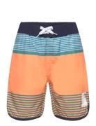 Swim Long Shorts, Striped Patterned Color Kids
