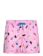 Ice Cream Swim Shorts Pink Happy Socks