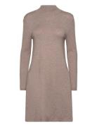 Vicomfy A-Line Rollneck Knit Dress/Pb/1 Beige Vila