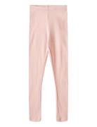 Rib Leggings Maddy Pink Wheat