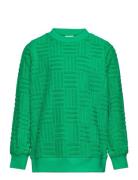 Tnjamie Terry Sweatshirt Green The New