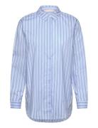 Srbeate Ls Shirt Striped Blue Soft Rebels