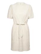 Objfeodora S/S Short Dress Noos Cream Object