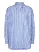 Striped Over D Shirt Blue Stella Nova