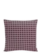 Gingham 50X50 Cm Purple Compliments