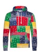 Patchwork-Print Spa Terry Hoodie Patterned Polo Ralph Lauren