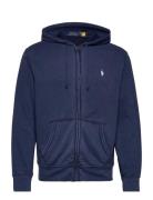 Spa Terry Hoodie Blue Polo Ralph Lauren