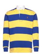 Classic Fit Striped Jersey Rugby Shirt Yellow Polo Ralph Lauren