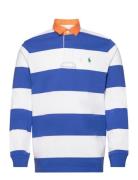 Classic Fit Striped Jersey Rugby Shirt Blue Polo Ralph Lauren