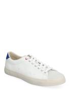 Longwood Distressed Leather Sneaker White Polo Ralph Lauren