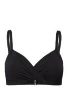 Perfect Swimsuit Underwire Triangle Bra Top Black Etam