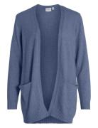 Viril Open L/S Knit Cardigan - Noos Blue Vila