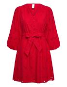 Yassunsi 3/4 Dress S. - D2D Red YAS