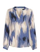 Kabeathe Blouse Blue Kaffe