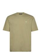 Hale Logo Patch T-Shirt Khaki J. Lindeberg