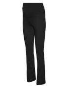 Mlluna Jrs Pintuck Flare Pant A. Noos Black Mamalicious