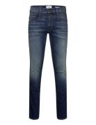 Anbass Trousers Slim Hyperflex Dust Blue Replay