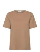 Cc Heart Regular T-Shirt Beige Coster Copenhagen