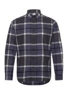 Slhregowen-Flannel Mix Shirt Ls W Navy Selected Homme