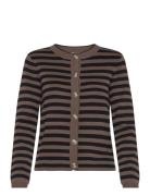 Objester Sli L/S Knit Cardigan Noos Brown Object