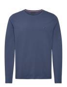 Stretch Slim Fit Long Sleeve Tee Navy Tommy Hilfiger