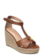 Burnished Calf-Hale-Es-Csl Brown Lauren Ralph Lauren