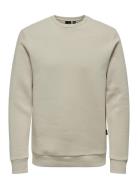 Onsceres Life Crew Neck Beige ONLY & SONS