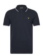 Tipped Polo Shirt Navy Lyle & Scott