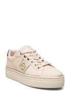 Women Lace-Up Cream Tamaris