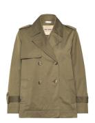 Mmsilma Short Trenchcoat Khaki MOS MOSH