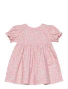 Dress Ss In Liberty Fabric Pink Huttelihut