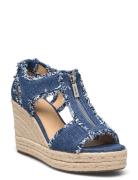 Berkley Mid Wedge Blue Michael Kors