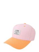 Organic Block Snapback Pink Lil' Boo