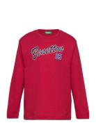 T-Shirt L/S Red United Colors Of Benetton