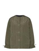 Tjw Vertical Quilt Liner Ext Khaki Tommy Jeans