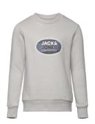 Jcoray Color Sweat Crew Neck Fst Jnr Grey Jack & J S