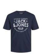 Jjjeans Tee Ss O-Neck Ln Navy Jack & J S