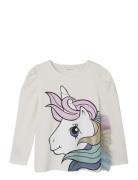 Nmfsille Mlp Ls Top Cplg Beige Name It