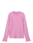 Nkfvianna Ls Slim Knit Pink Name It